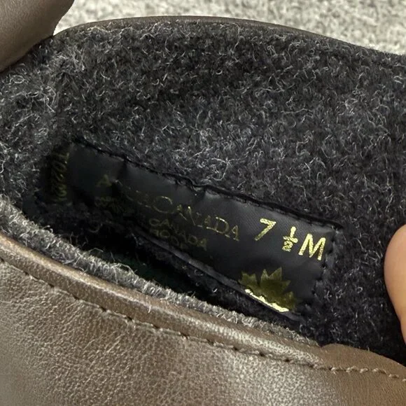 ✅Womens 7.5M Wanderlust Sudbury Chukka Boots Waterproof Brown Aqua Canada Insole - Picture 4 of 13